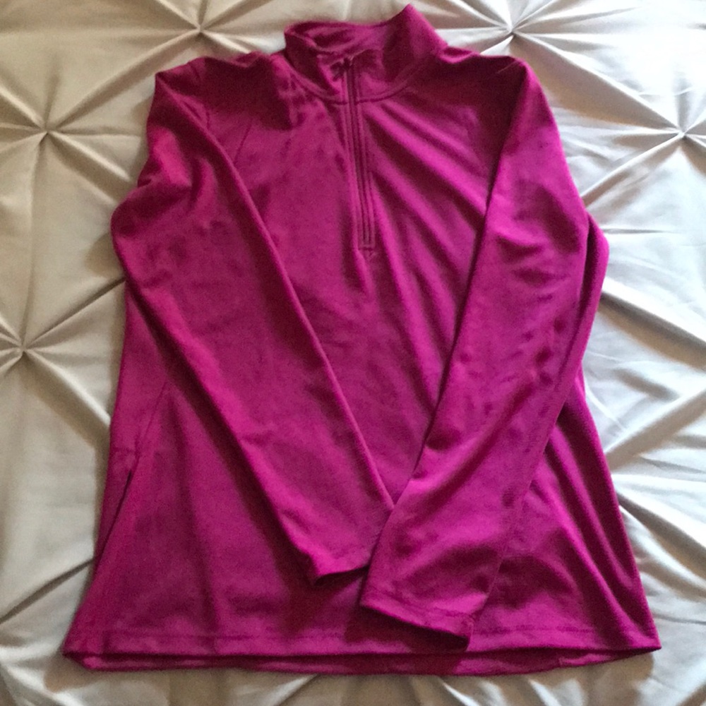 L.L. Bean 3/4 Zip Long Sleeve Size Small